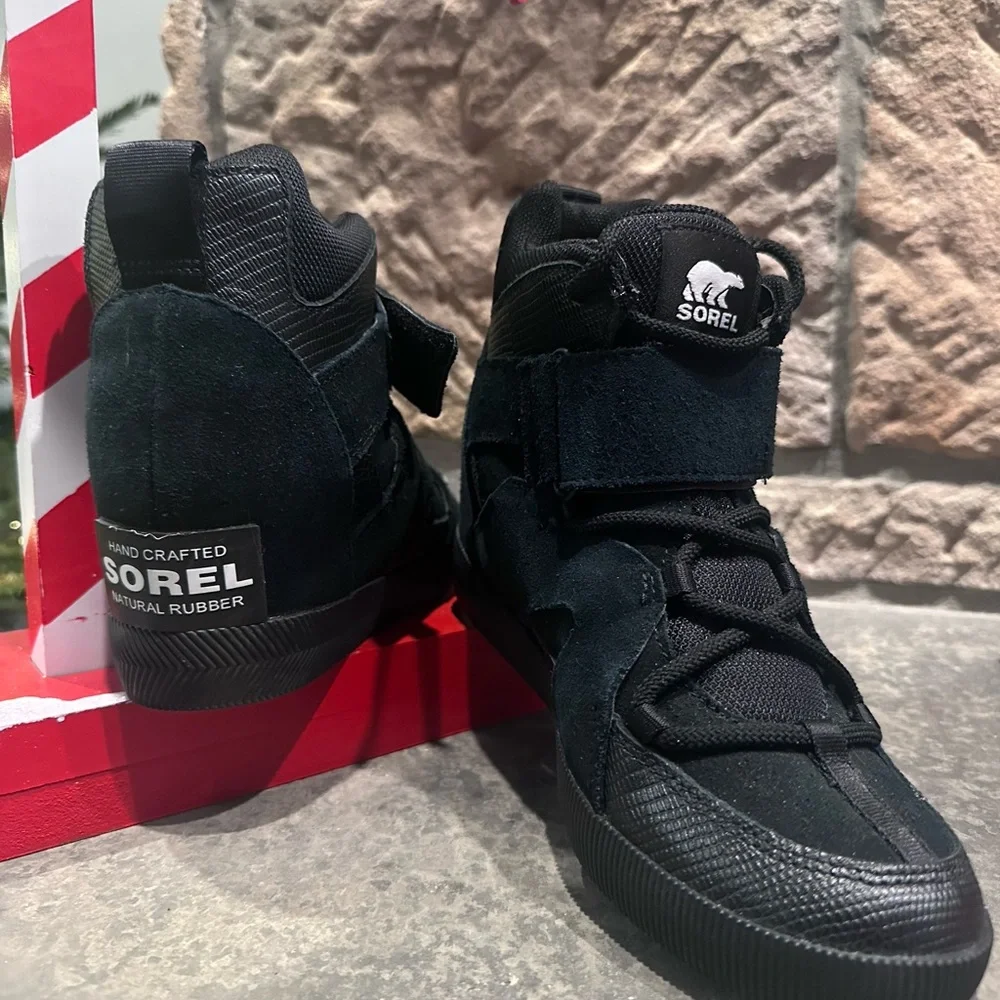 Sorel Out n About Sport Wedge Sneaker Boot 8.5 - Picture 7 of 13